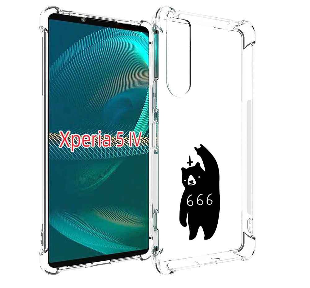 

Чехол MyPads медведь 666 для Sony Xperia 5 IV (5-4), Прозрачный, Tocco