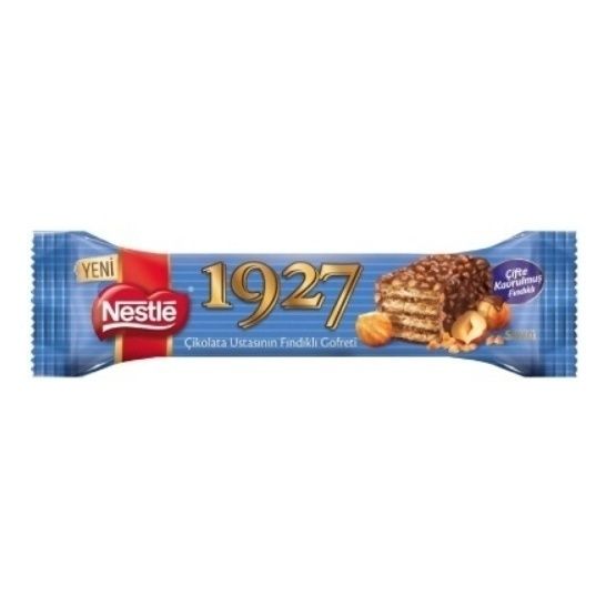 Батончик Nestle 1927 шоколадный с вафлей и фундуком 31 г