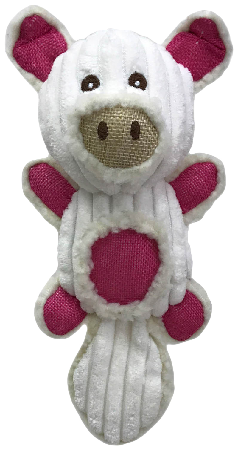 

Игрушка для собак Petpark Поросенок с большим хвостом, белая, S 25 см