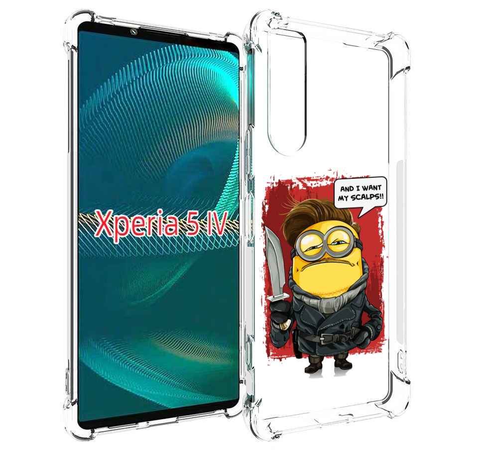 

Чехол MyPads миньон убийца для Sony Xperia 5 IV (5-4), Прозрачный, Tocco