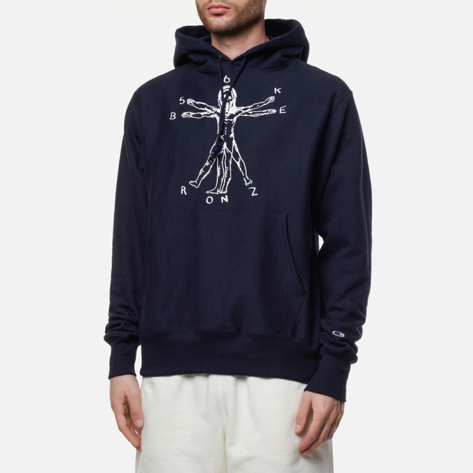 

Худи мужское Bronze 56k 56K-CRWDLTH-NV синее 2XL, 56K-CRWDLTH-NV