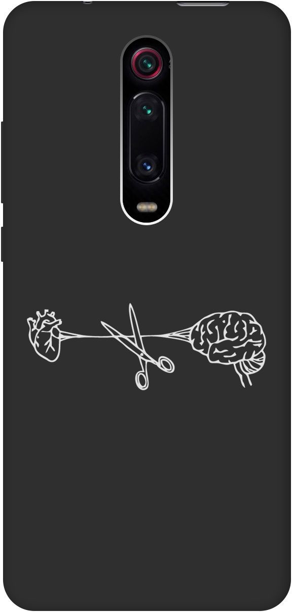 

Чехол на Xiaomi Mi 9T "Cut It W" черный, Черный;белый, 8463