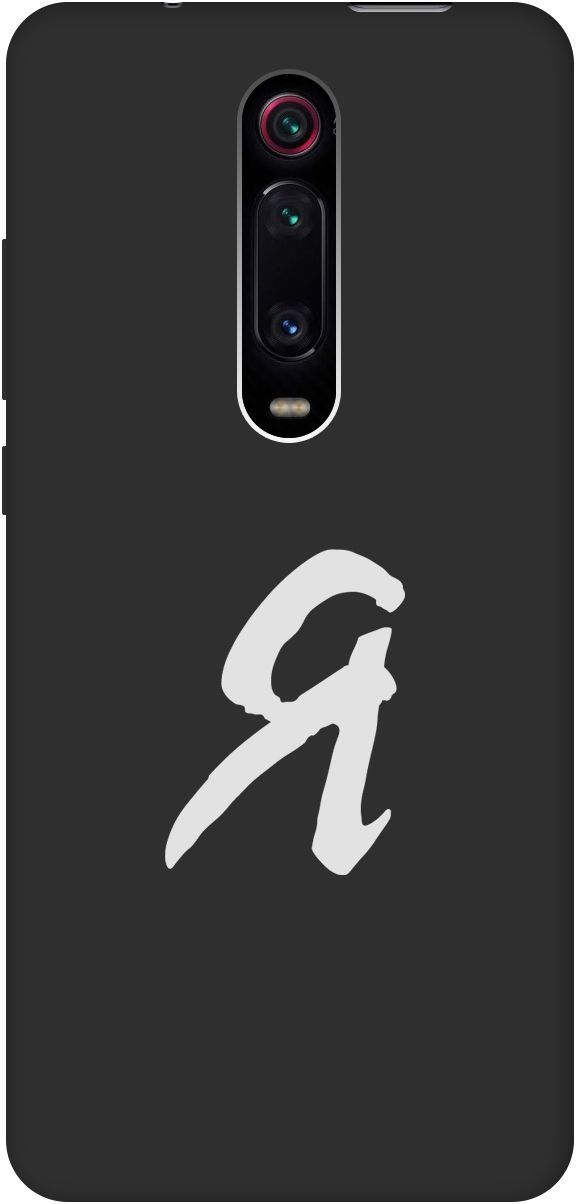

Чехол на Xiaomi Mi 9T "I W" черный, Черный;белый, 8463