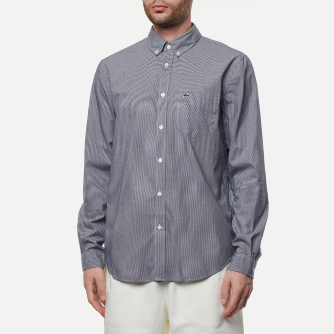 

Рубашка мужская Lacoste CH2564-522 серая 42, CH2564-522