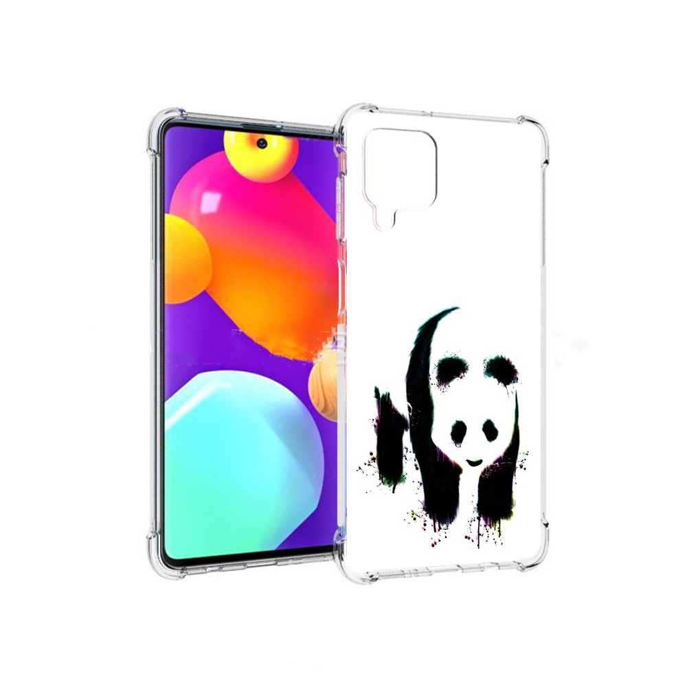 

Чехол MyPads Tocco для Samsung Galaxy M62 панда в акварели (PT158430.541.532), Прозрачный, Tocco