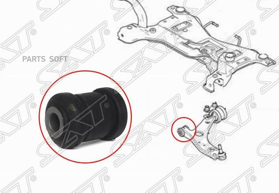 

Sat St-1328381-Bf Сайлентблок Переднего Рычага Передний Ford Focus Ii 04-11/C-Max 03-10/Ku