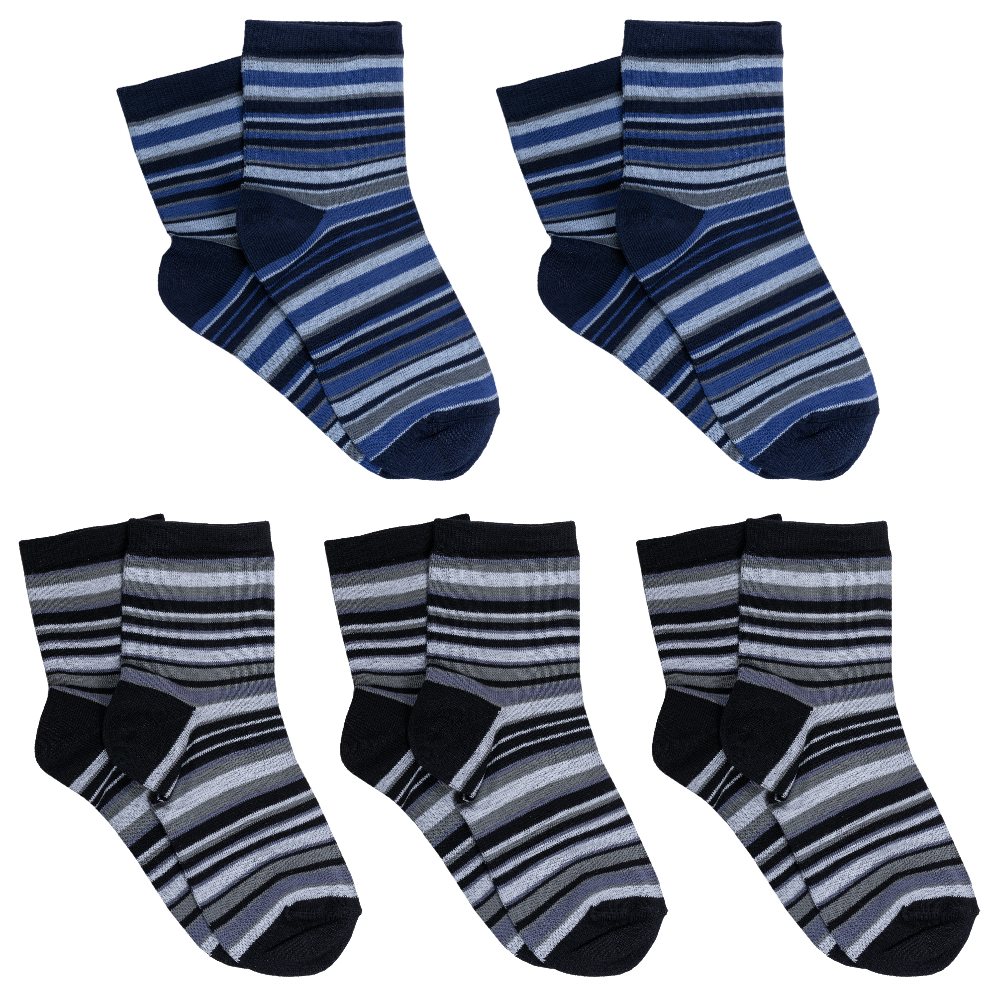 Носки детские LorenzLine 5-Л31 цв. синий; черный р. 44842