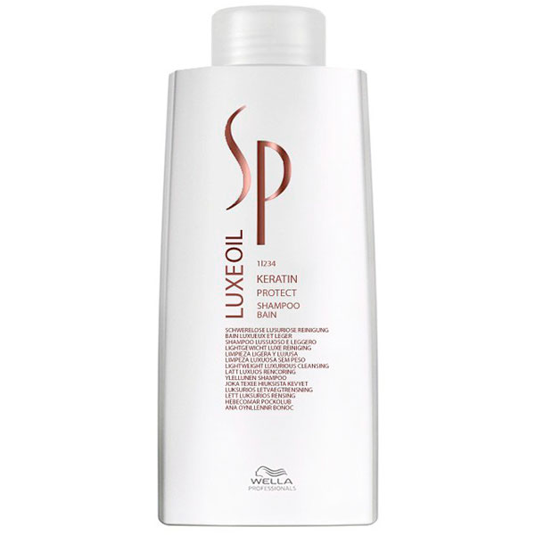 фото Wella sp luxeoil шампунь для защиты кератина 1л wella professionals