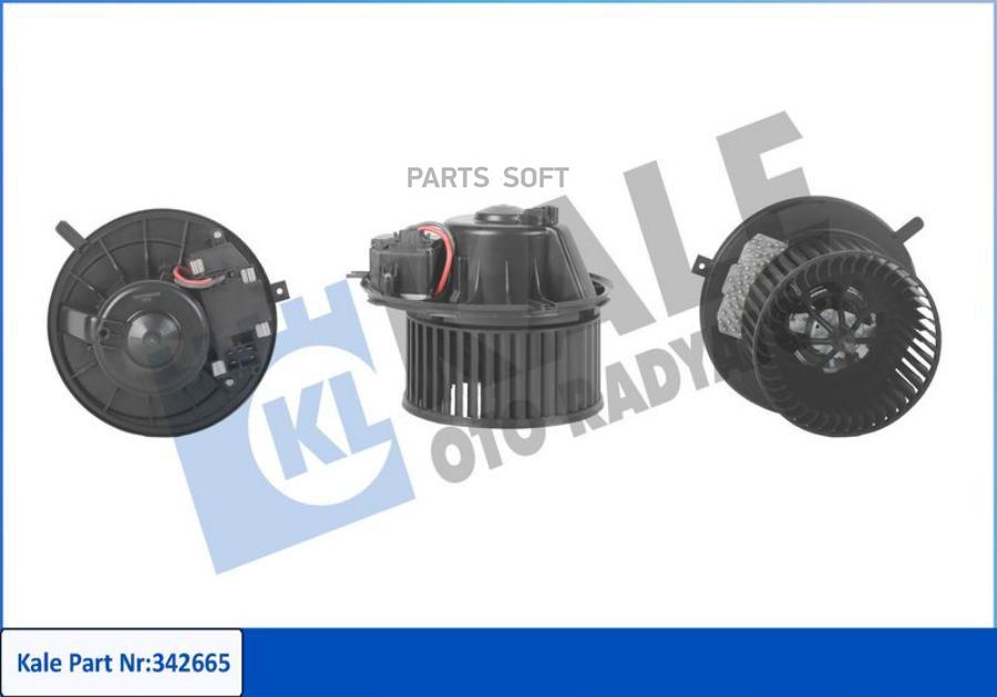 

KALE Мотор вентилятора печки AUDI A3/ TT- SEAT ALTEA/ ALTEA XL/ LEON/ TOLEDO III- SKODA OC
