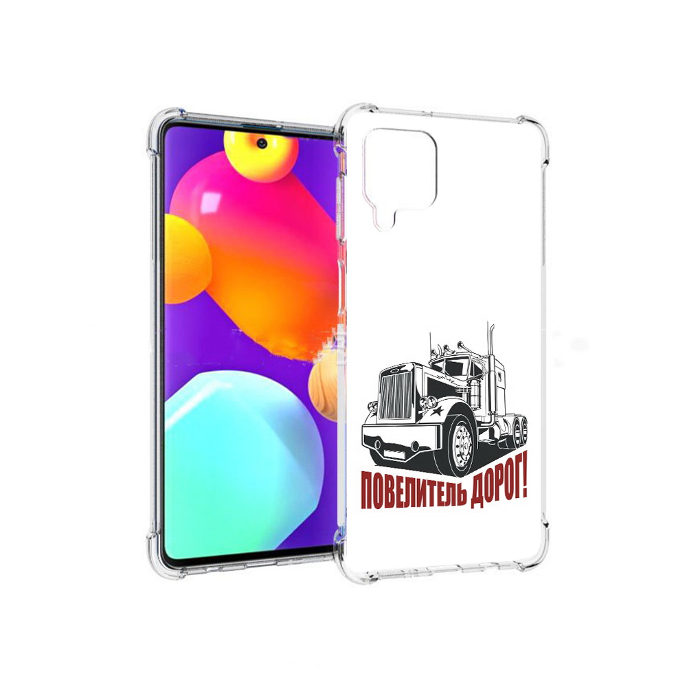 

Чехол MyPads Tocco для Samsung Galaxy M62 повелитель дорог (PT158430.541.547), Прозрачный, Tocco