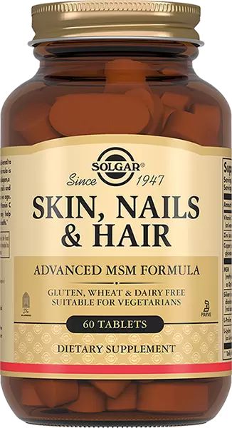 Solgar SKIN NAILS HAIR комплекс кожа ногти и волосы таблетки 60 шт 3675₽