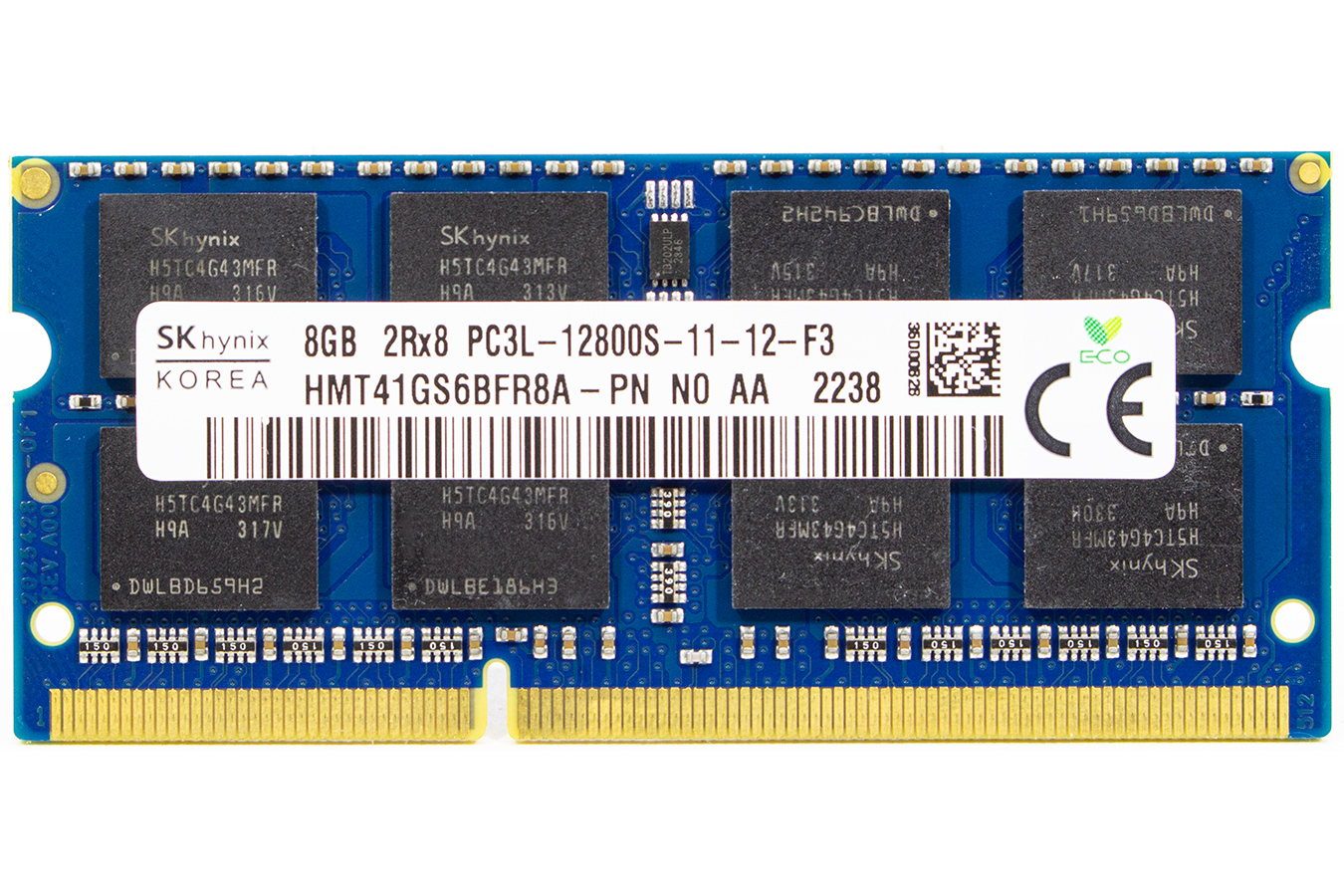 

Оперативная память Hynix HMT41GS6BFR8A-PN DDR3L 1x8Gb 1600MHz, HMT41GS6BFR8A-PN