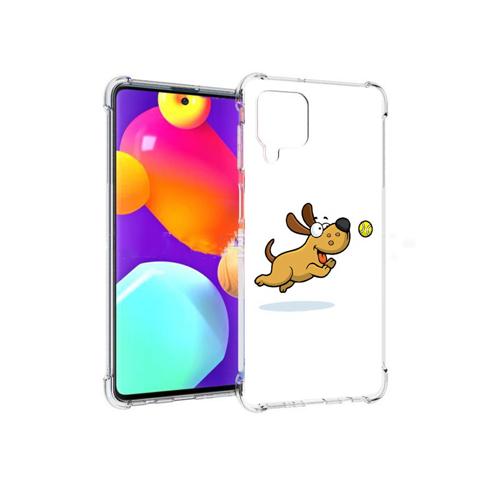 

Чехол MyPads Tocco для Samsung Galaxy M62 пёсик (PT158430.541.563), Прозрачный, Tocco