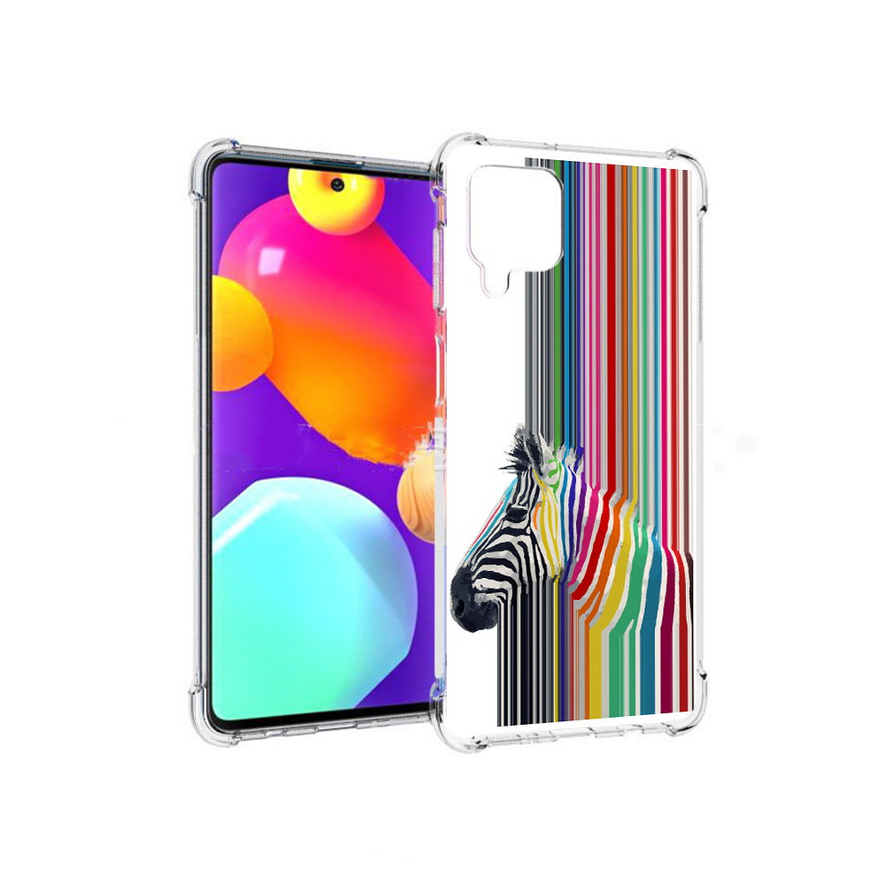 Чехол MyPads Tocco для Samsung Galaxy M62 радужная зебра (PT158430.541.565)