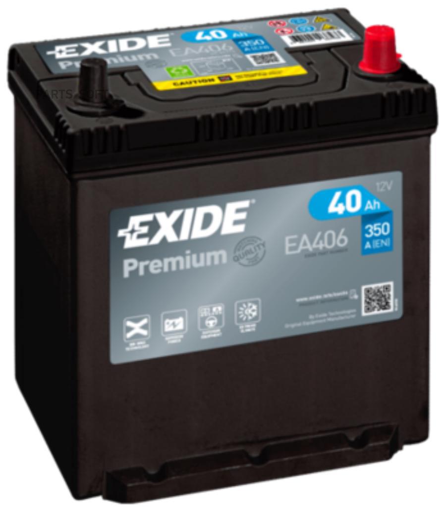 

Аккумулятор автомобильный EXIDE PREMIUM 12V 40Ah 350A B1