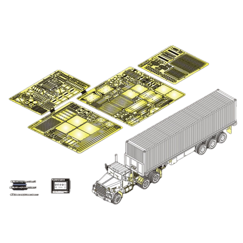 Фототравление Voyager Model 1/35 для Современного американского трактора M915 PE35915