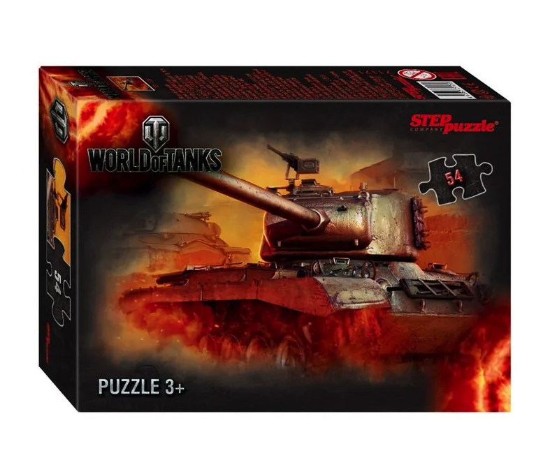 

Пазл World of Tanks, 54 элемента, МИКС