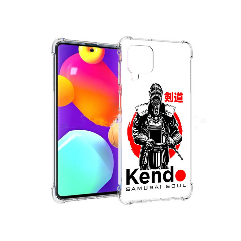 

Чехол MyPads Tocco для Samsung Galaxy M62 рисованый самурай (PT158430.541.581), Прозрачный, Tocco