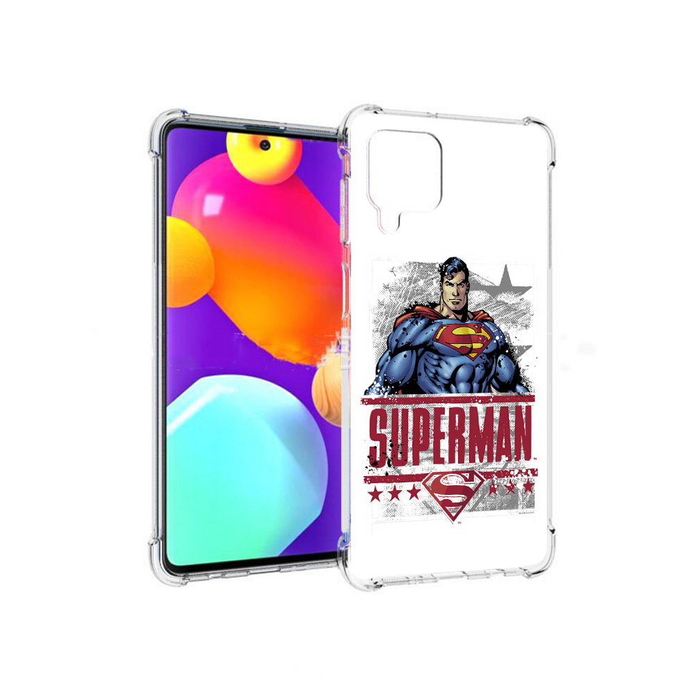 

Чехол MyPads Tocco для Samsung Galaxy M62 рисунок супермен (PT158430.541.583), Прозрачный, Tocco