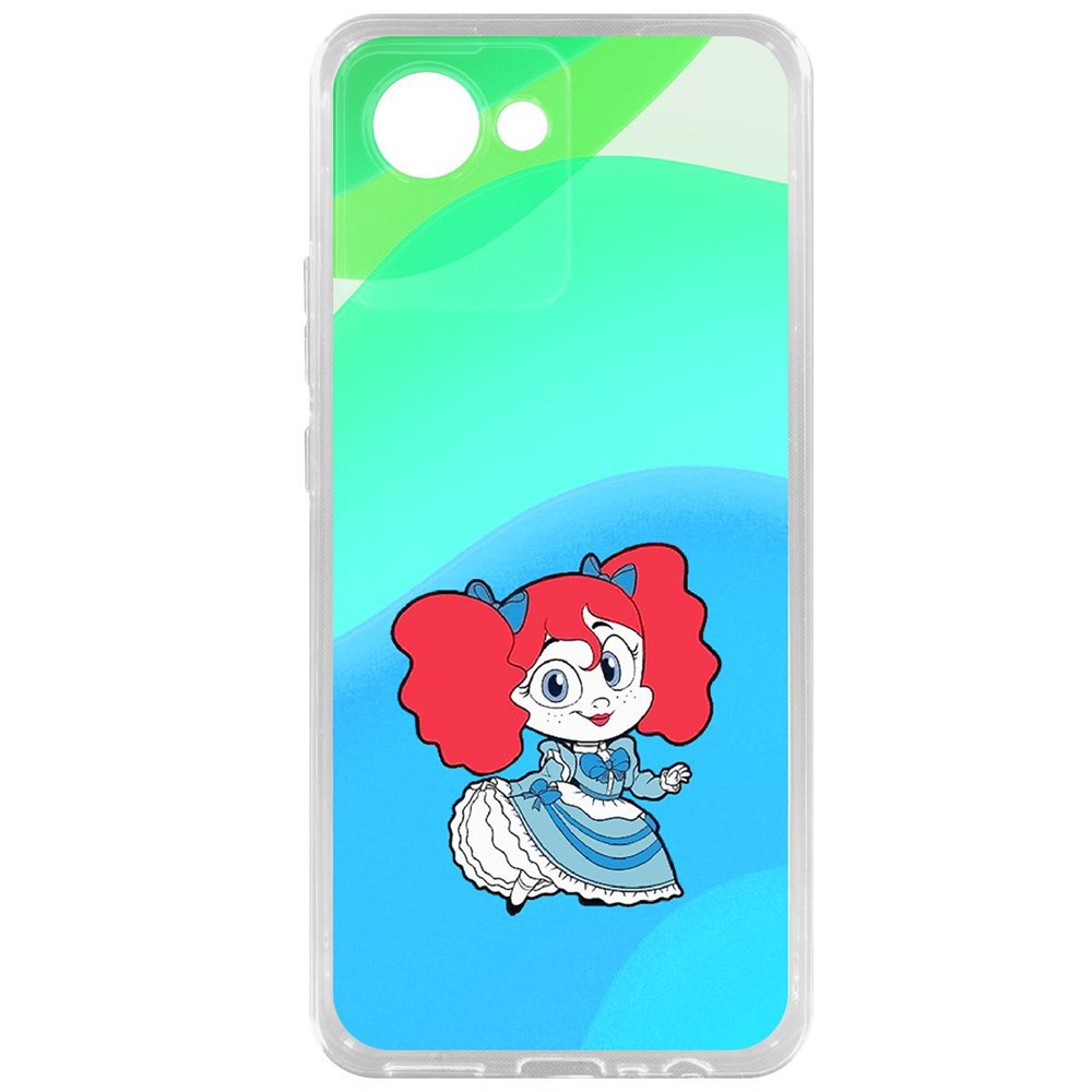 Чехол-накладка Хаги Ваги - Кукла Поппи для Realme C30