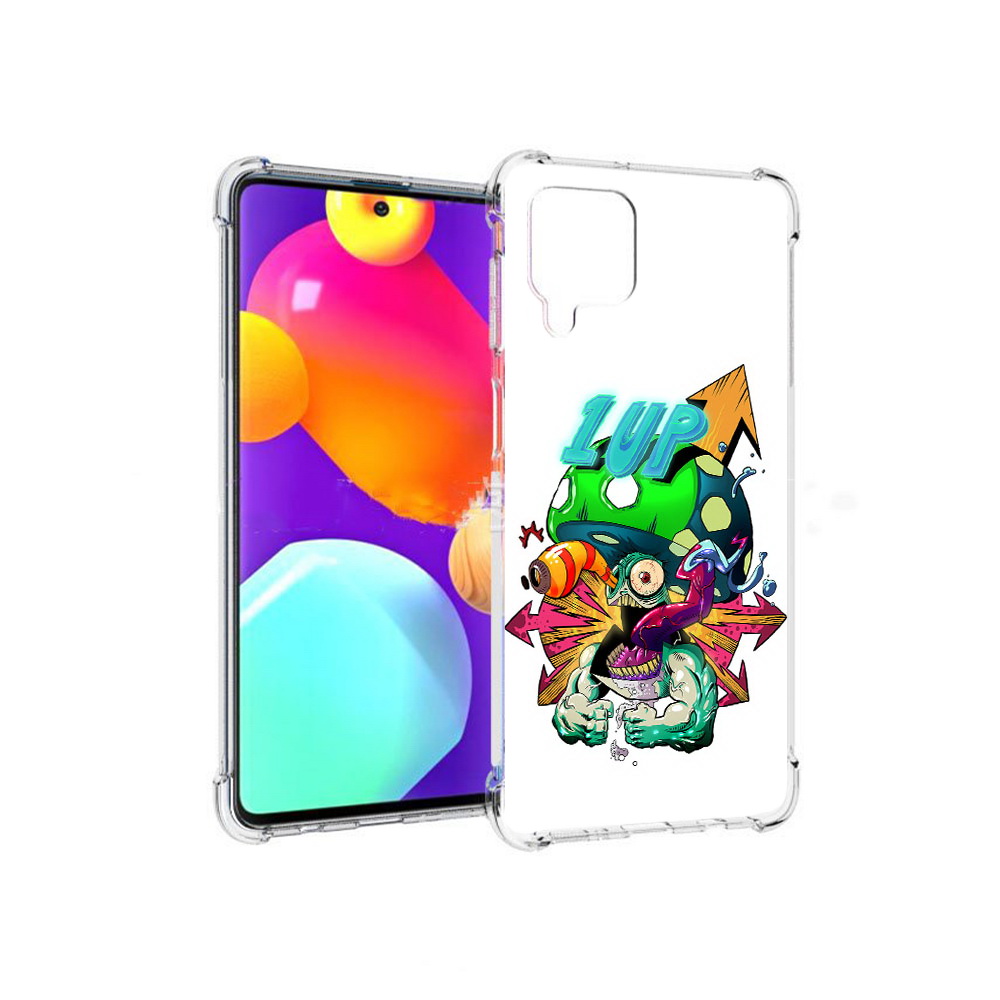 

Чехол MyPads Tocco для Samsung Galaxy M62 сильный гриб абстракция (PT158430.541.599), Прозрачный, Tocco