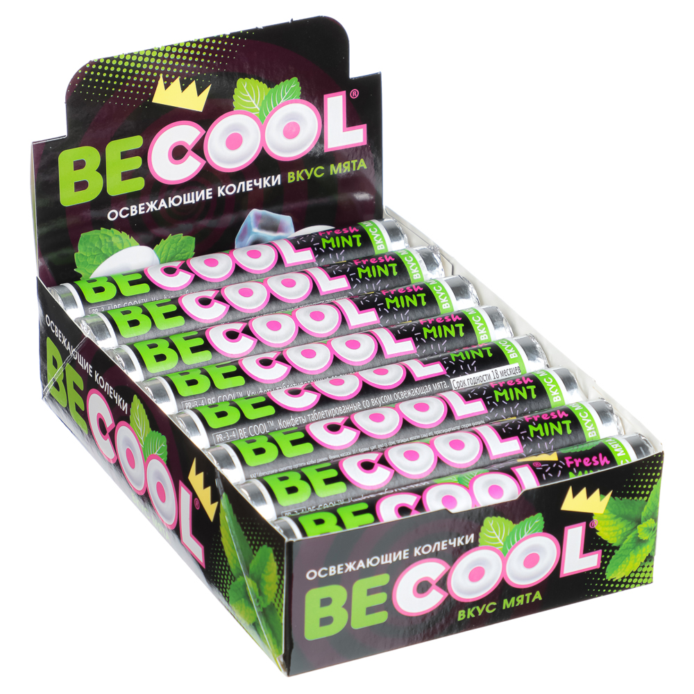 Леденцы Be Cool мята 30 г