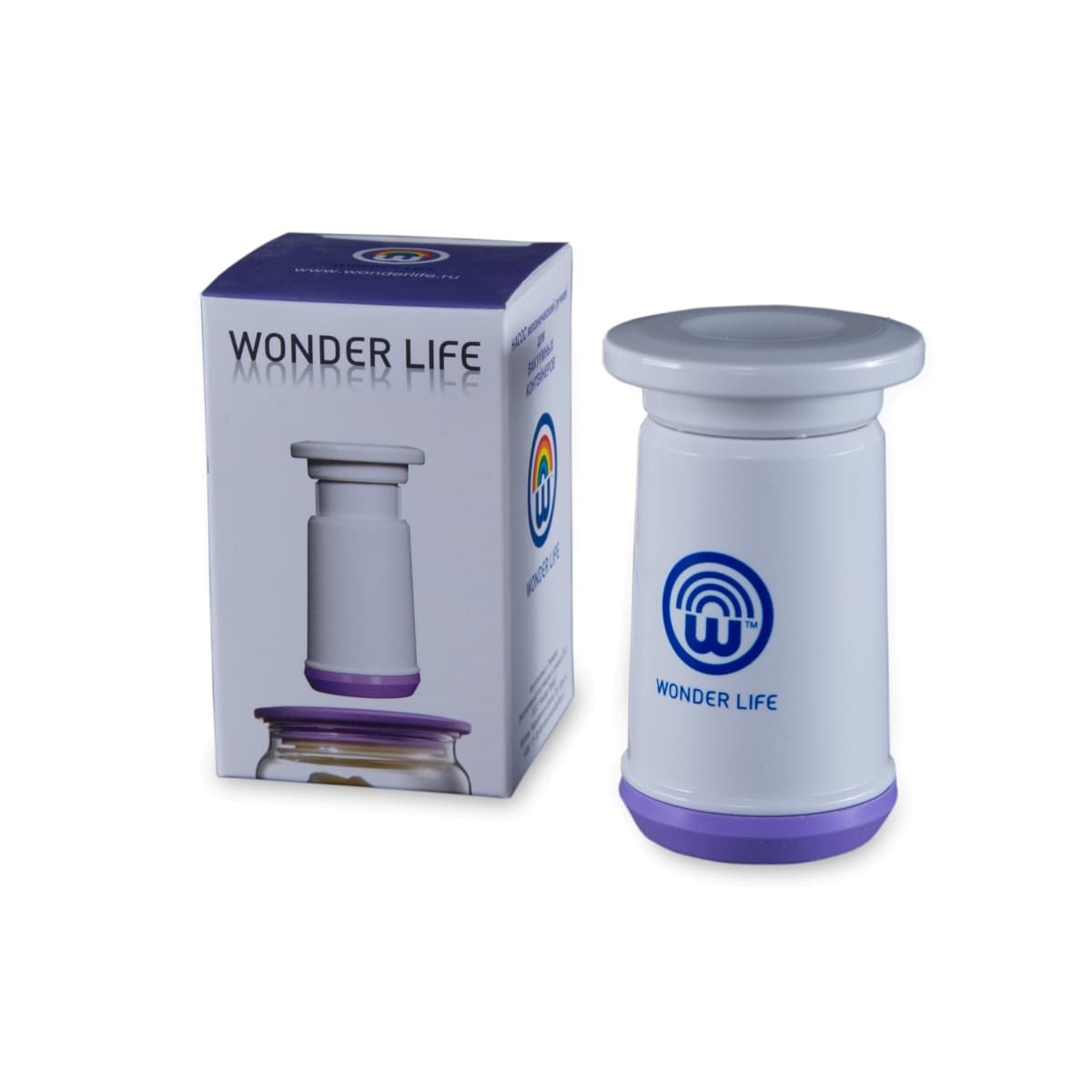 фото Вакумный упаковщик wonder life wl-pmp-purp