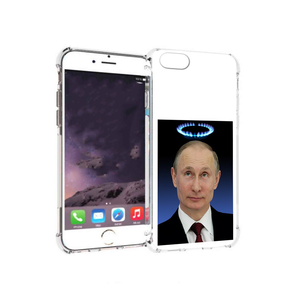 

Чехол MyPads Tocco для Apple iPhone 6 святой газ (PT54043.605.594), Прозрачный, Tocco