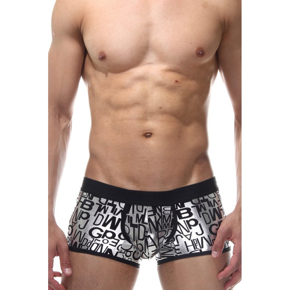

Трусы мужские Don Moris DM011906 серебристые XL, Серебристый, DM011906