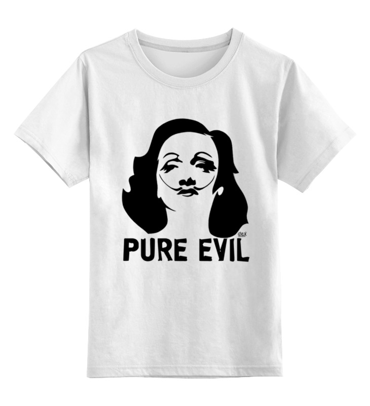 

Футболка детская Printio Pure evil цв. белый р. 140, Pure evil
