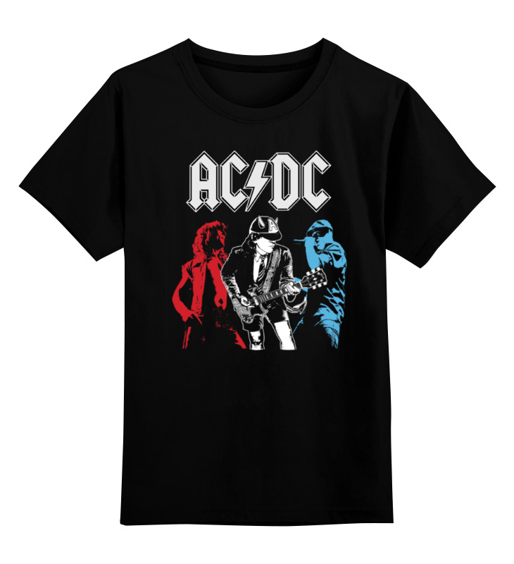 

Футболка детская Printio Ac/dc цв. черный р. 140, Ac/dc