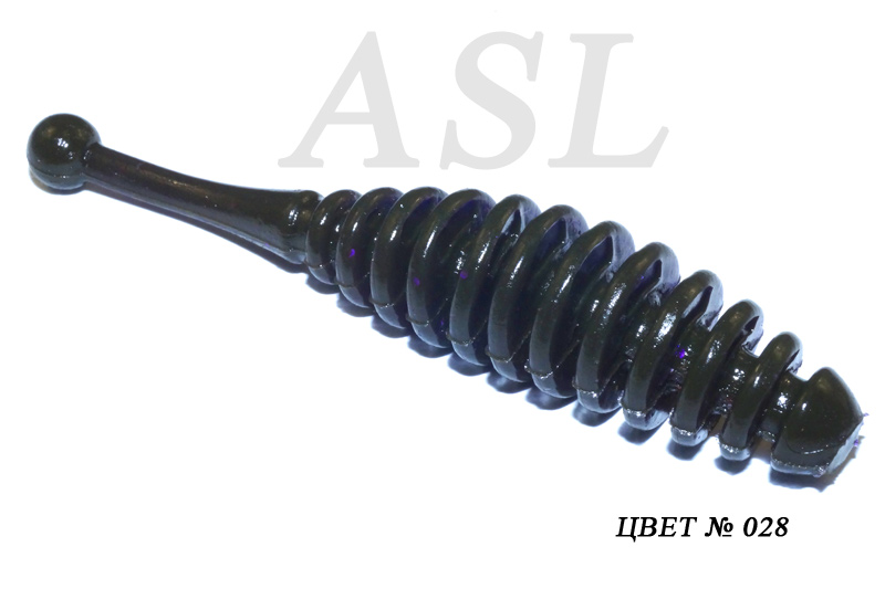 

Силиконовая приманка ASL Бу-Бу цв. 028,L-5см 10шт/уп, Бу-бу