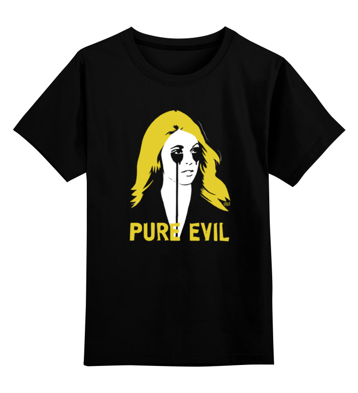

Футболка детская Printio Pure evil цв. черный р. 140, Pure evil