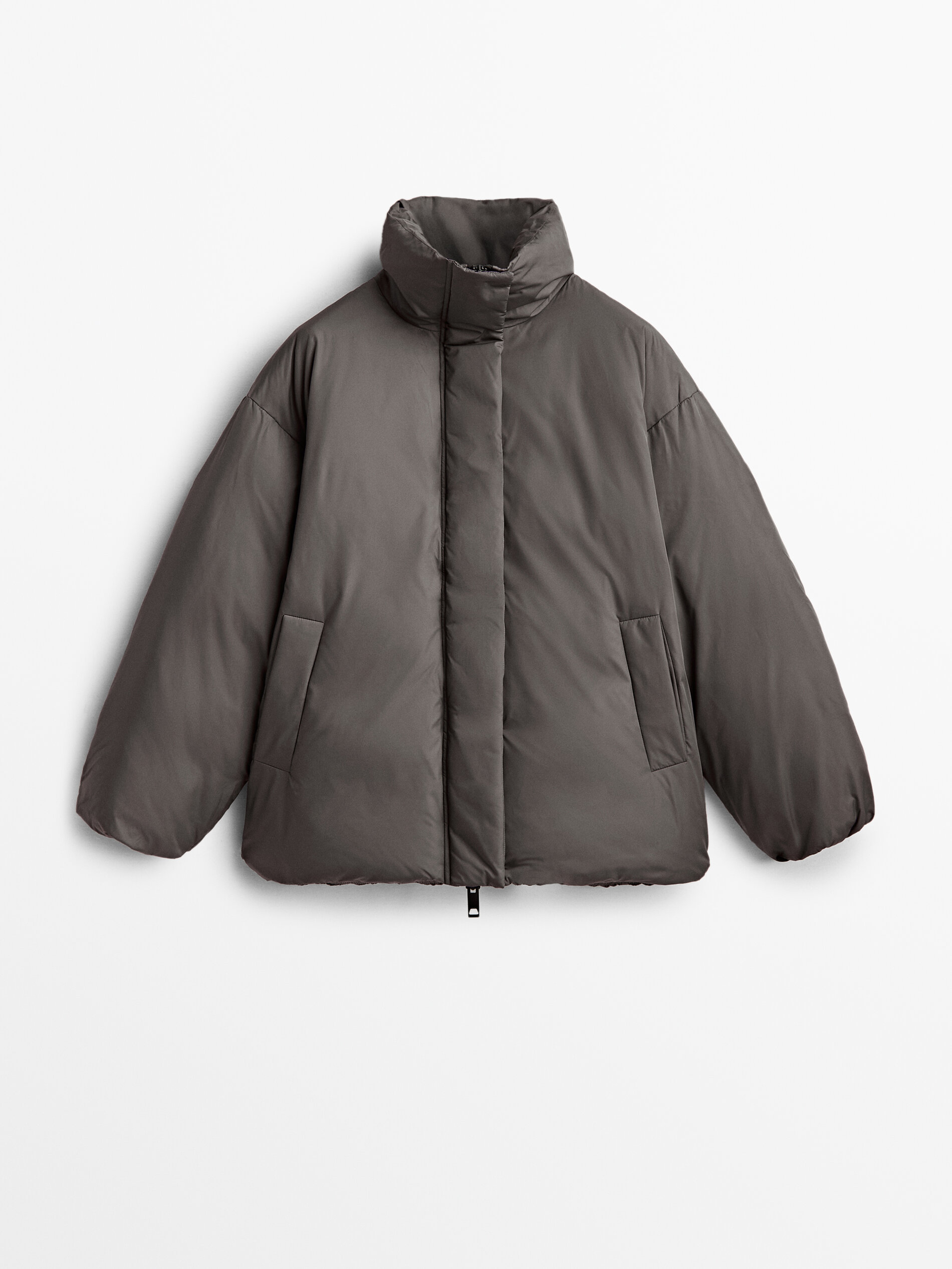 

Куртка женская Massimo Dutti 06713677809 серая M, 06713677809