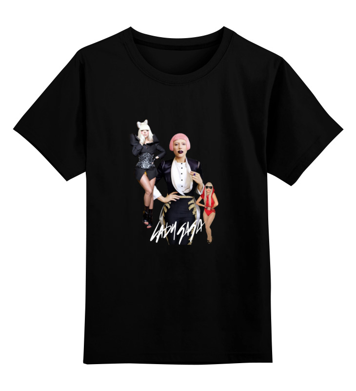 

Футболка детская Printio Lady gaga цв. черный р. 140, Lady gaga