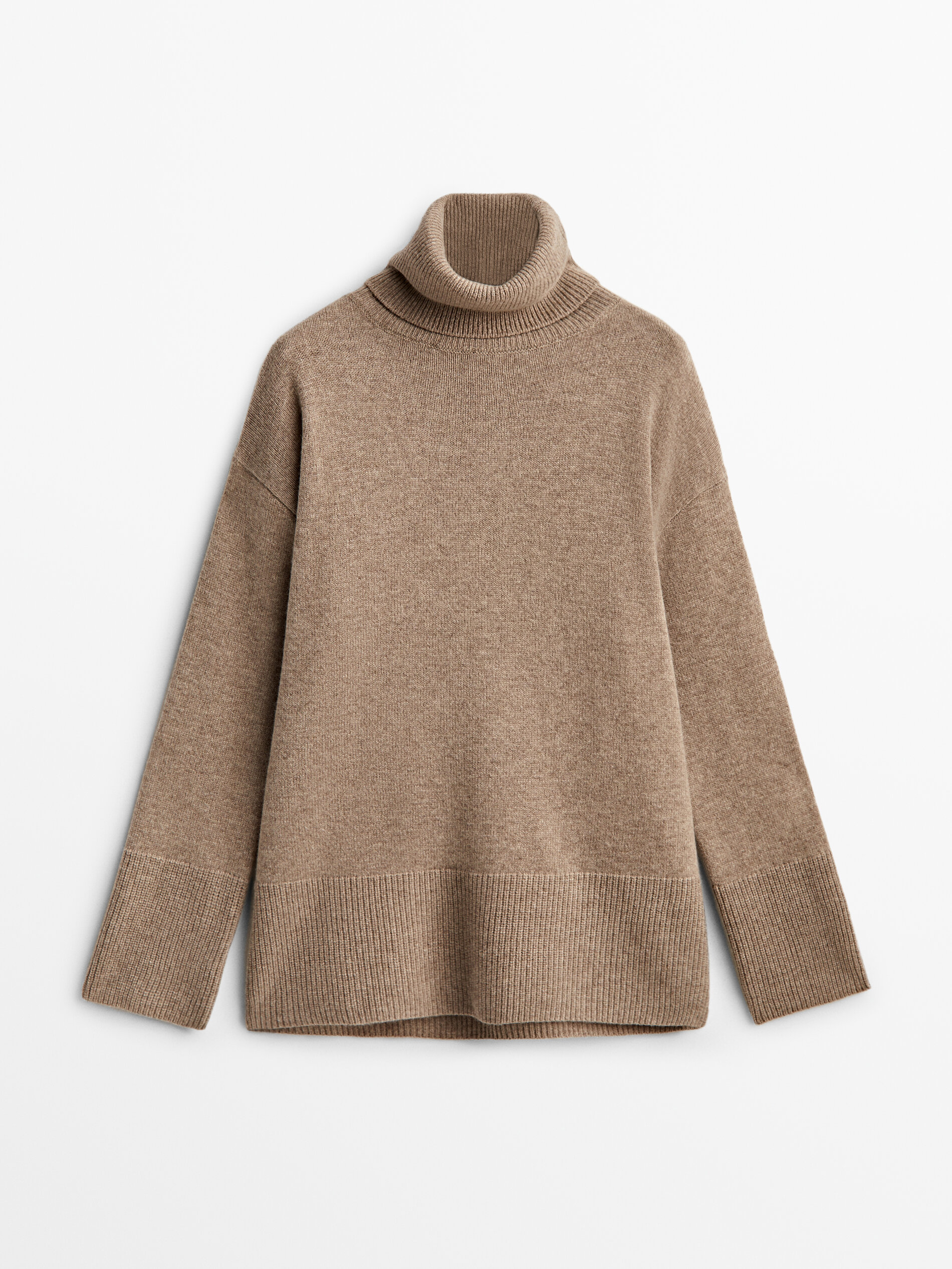 

Свитер женский Massimo Dutti 05735672715 коричневый M, 05735672715