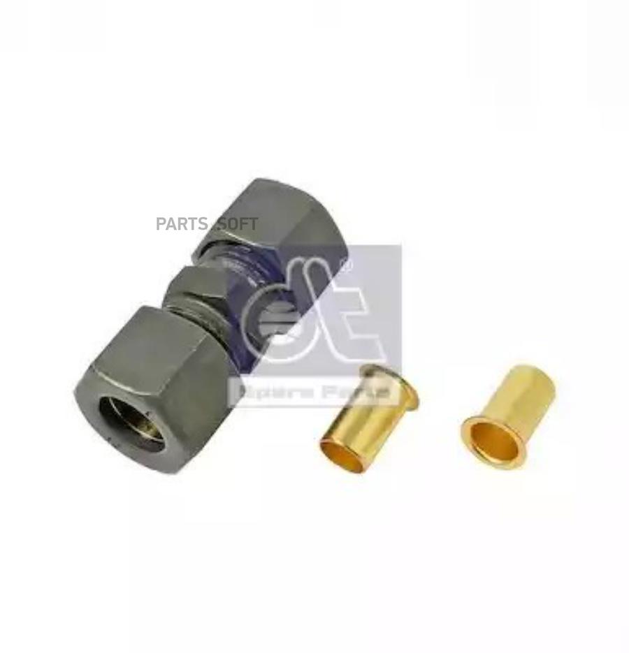 Dt Spare Parts 490428 4.90428 Соединитель Резьб.Прямой D15X1.5-D15X1.5 (М)С2Втулк.Опорн.D1