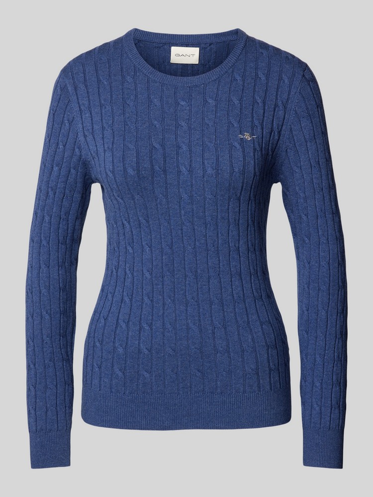 

Джемпер женский GANT 4800100 синий S, 4800100