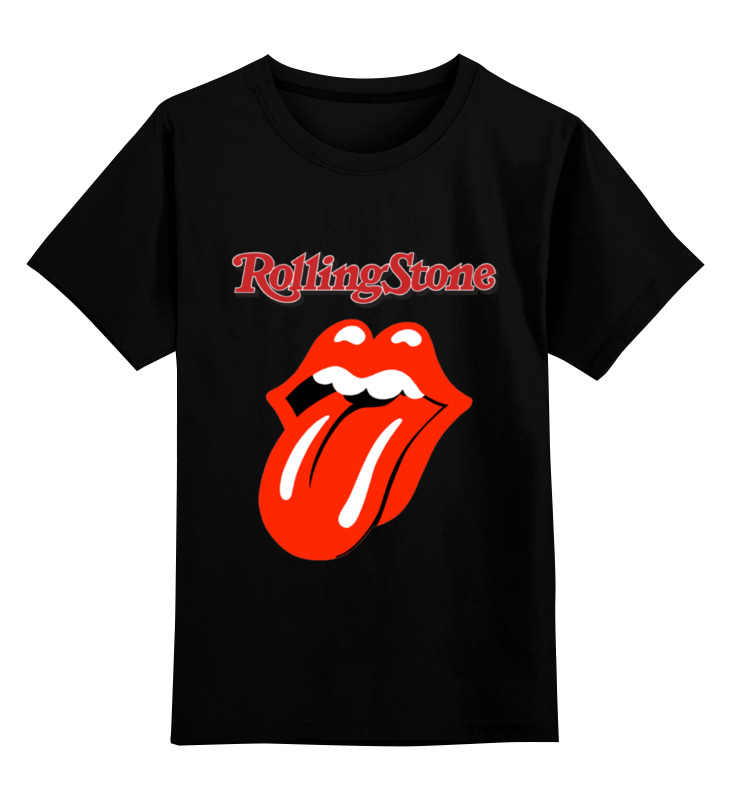 Футболка детская Printio Rolling stone цв. черный р. 140 футболка детская printio rolling stones цв белый р 116