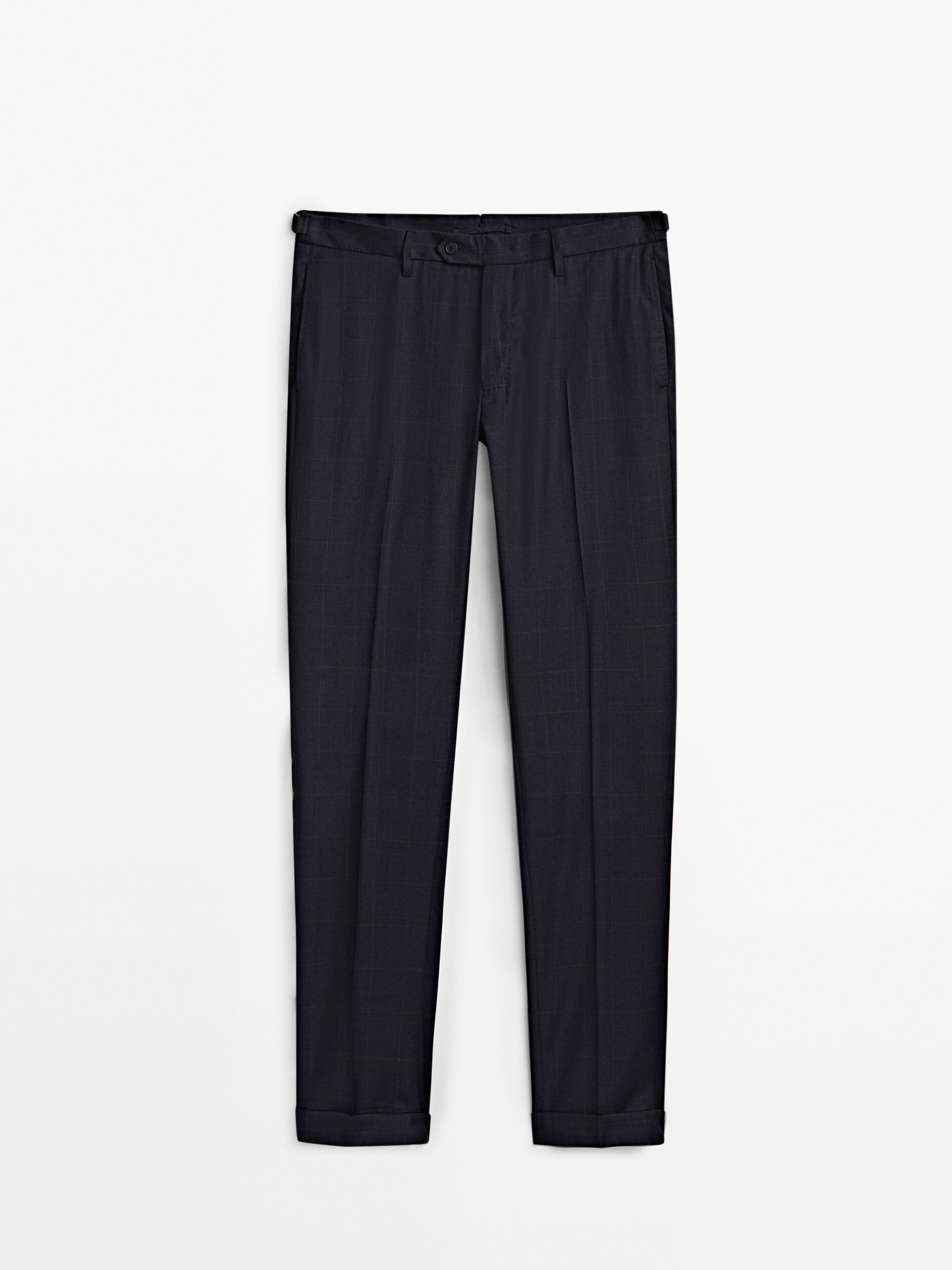 

Брюки мужские Massimo Dutti 00071141401 синие 38, 00071141401
