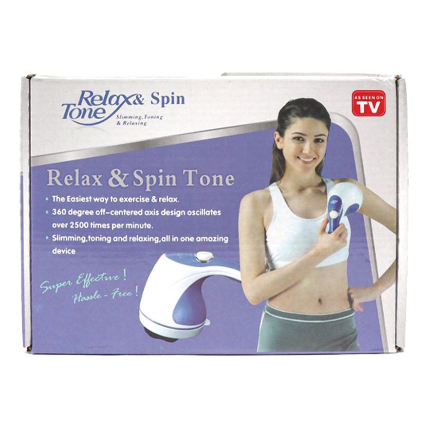 

Массажер для тела Relax & Spin Tone RT-1007, Белый;синий, RT-1007