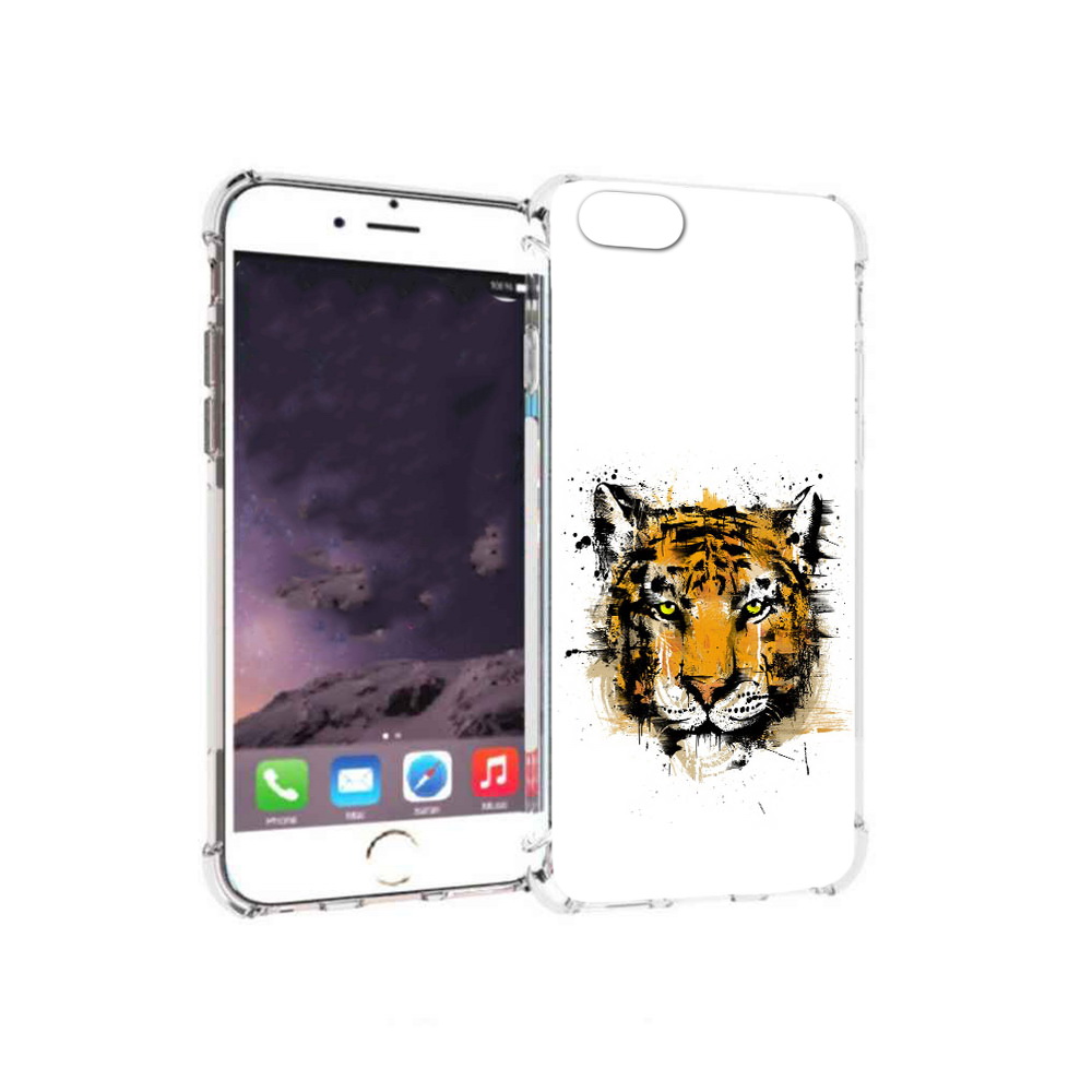

Чехол MyPads Tocco для Apple iPhone 6 тигруля (PT54043.605.643), Прозрачный, Tocco
