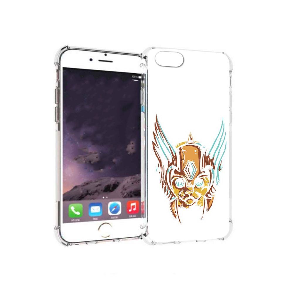 

Чехол MyPads Tocco для Apple iPhone 6 тор абстракция (PT54043.605.644), Прозрачный, Tocco