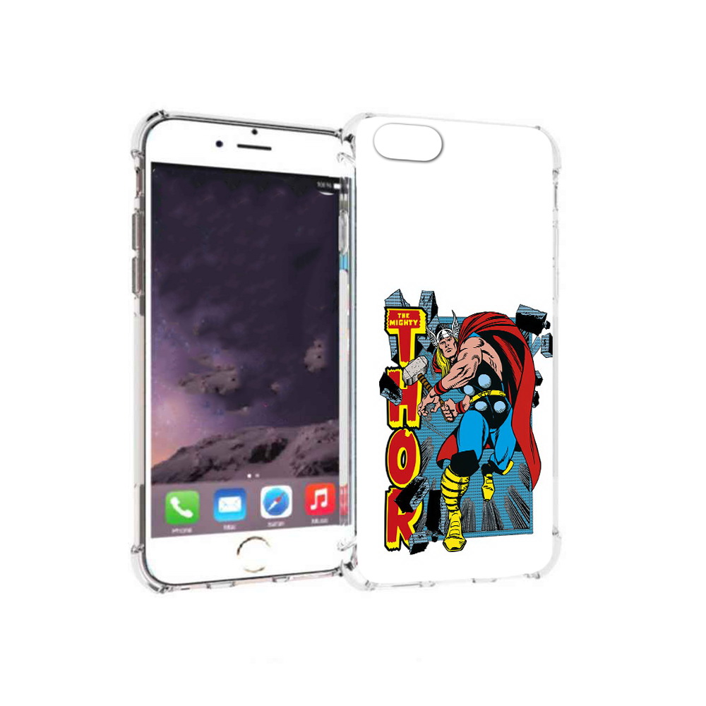 

Чехол MyPads Tocco для Apple iPhone 6 тор комикс (PT54043.605.645), Прозрачный, Tocco