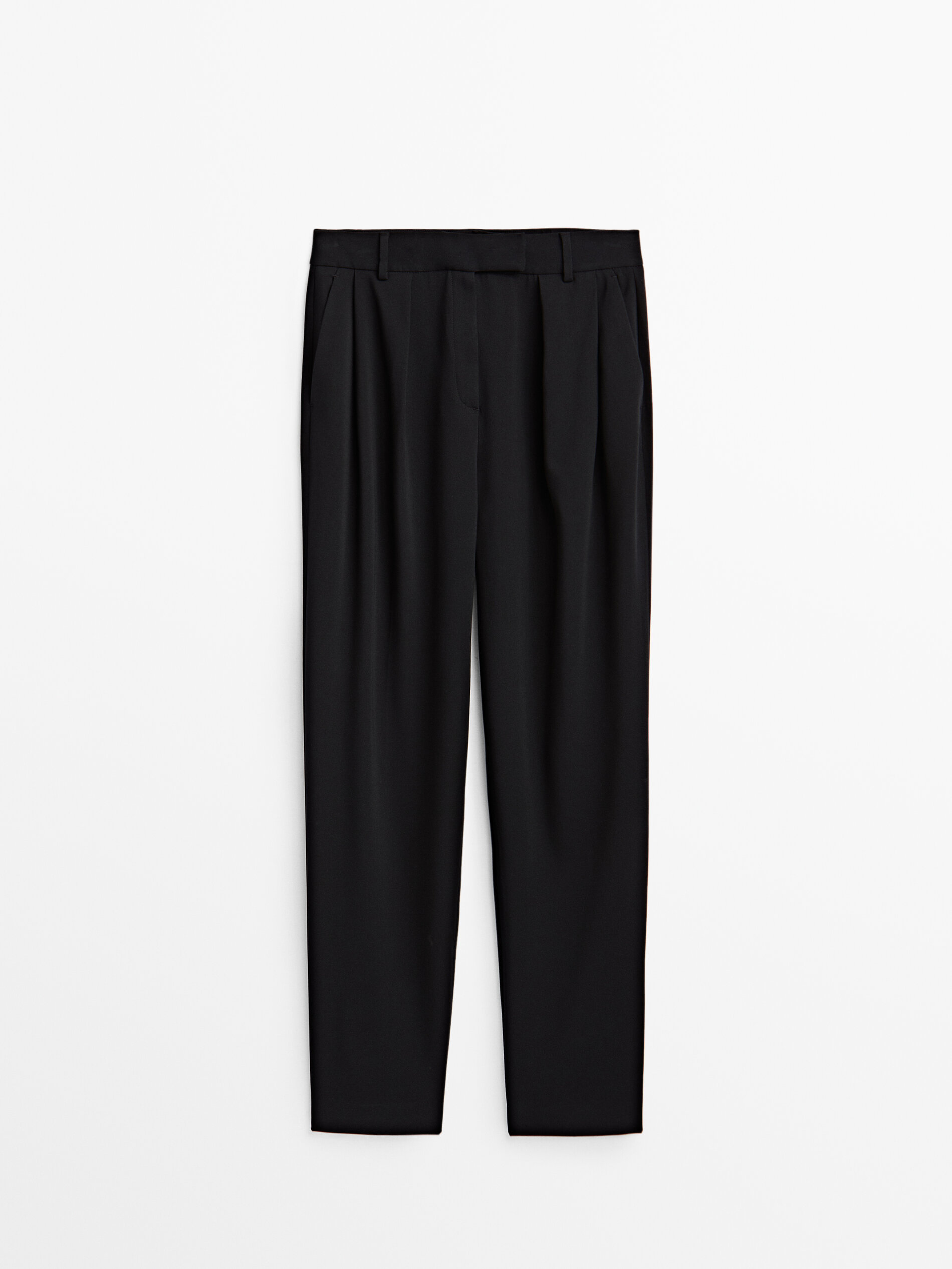 

Брюки женские Massimo Dutti 05000579401 синие 34, 05000579401