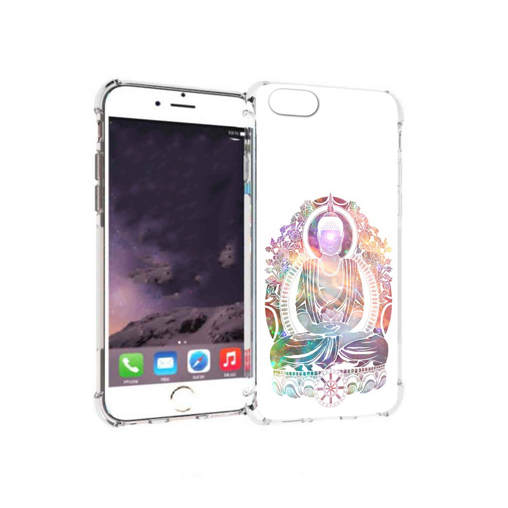 

Чехол MyPads Tocco для Apple iPhone 6 умный мужчина абстракция (PT54043.605.651), Прозрачный, Tocco