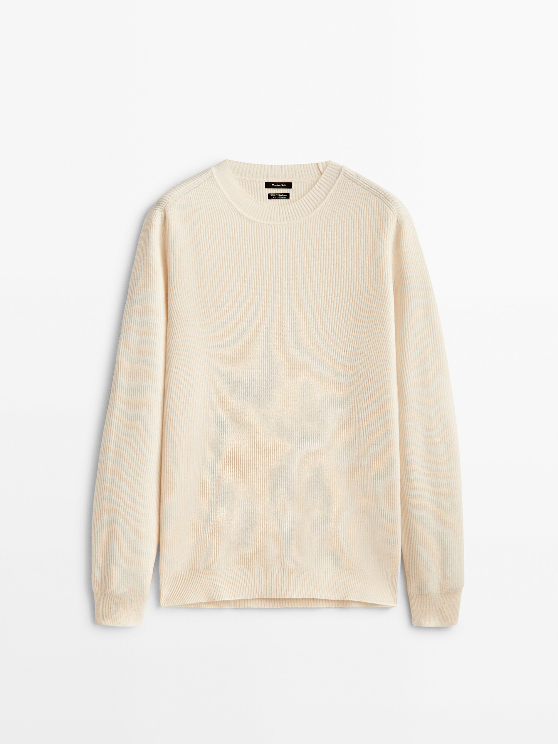 

Джемпер мужской Massimo Dutti 00982415712 белый M, 00982415712