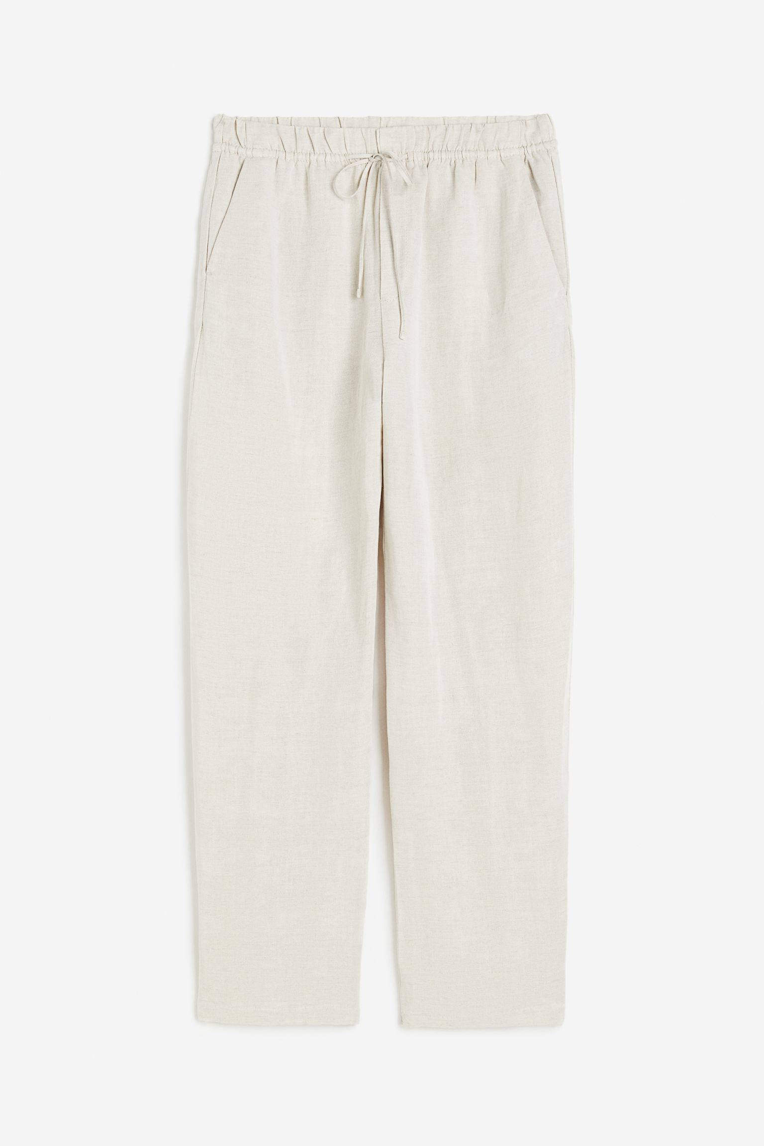 

Брюки женские H&M 1145316002 бежевые 4XL (доставка из-за рубежа), Бежевый, 1145316002