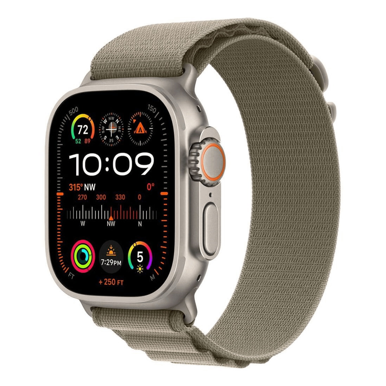 

Смарт-часы Apple Watch Ultra 2 49 мм Titanium S, оливковый