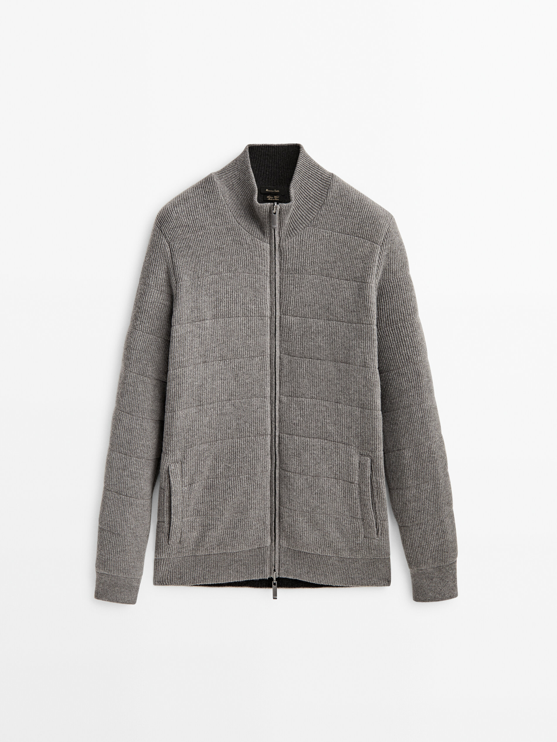 

Кардиган мужской Massimo Dutti 00994412807 серый XL, 00994412807